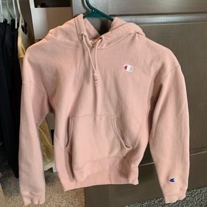 Champion peach hoodie
